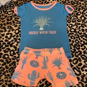 Kickee Pants Pajama Set